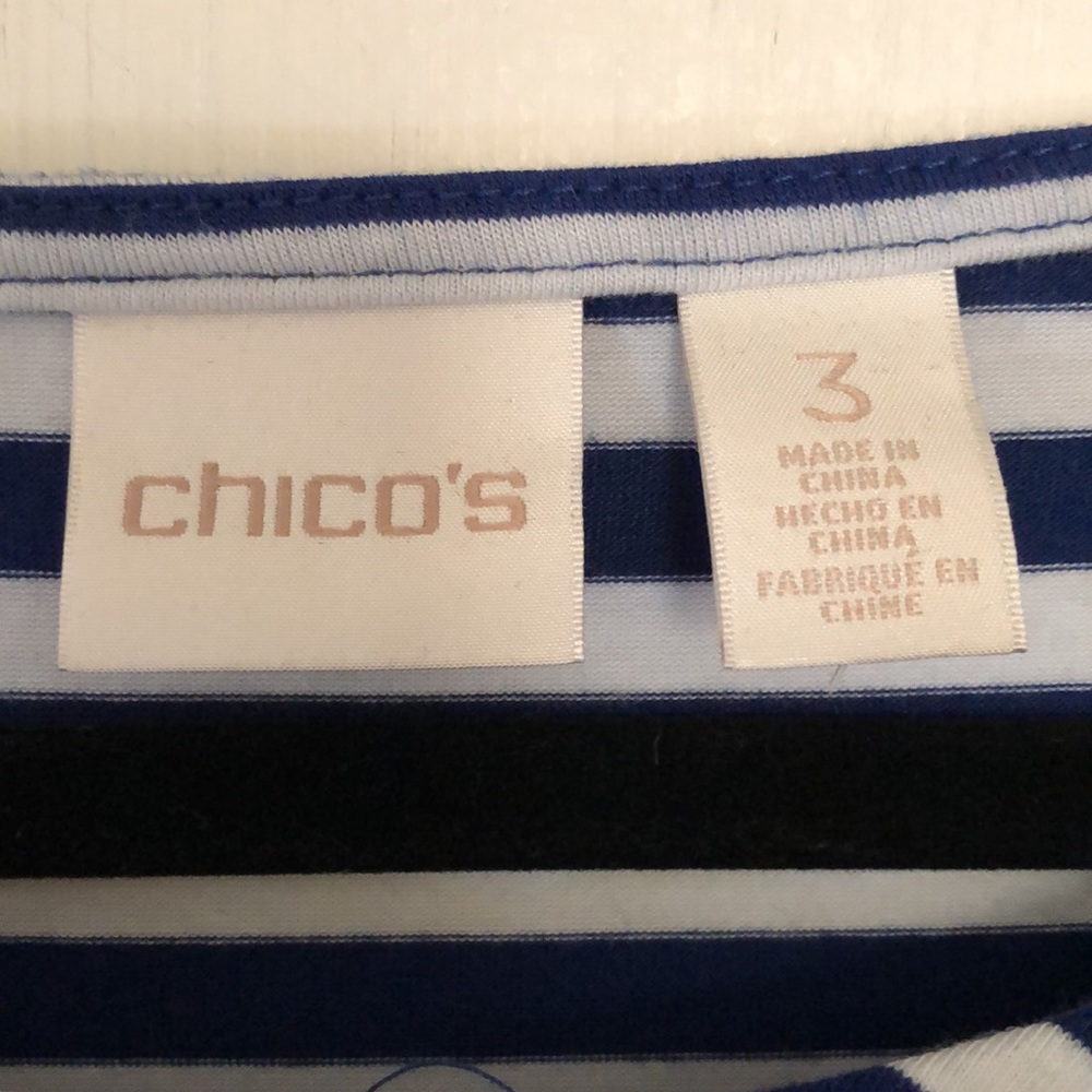 Chicos tunic top size 3. Ptp 24” length 25” - Picture 4 of 5